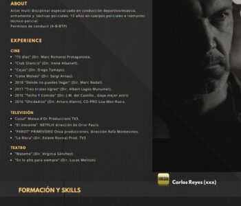 Curriculum Carlos Reyes
